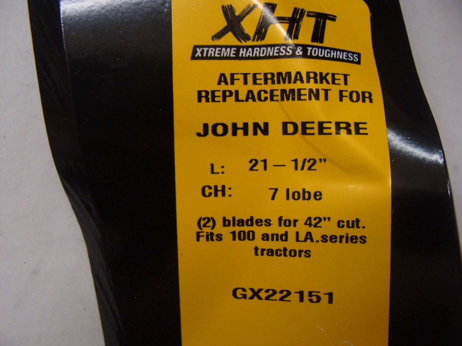 Will fit John Deere GX20072 GX22151 BLADE LA105 LA100 LA110 LA115 LA120 LA125 - 0