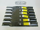 6 REPL XHT HD USA BLADES KUBOTA K5371-99040 K537199040 60" CUT G2460 BX SERIES-1