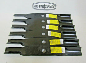 6 REPL XHT HD USA BLADES KUBOTA K5371-99040 K537199040 60" CUT G2460 BX SERIES