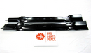 2 USA blades will fit John Deere L100 L105 L107 L108 L110 L111 L118 w/ 42" decks-1