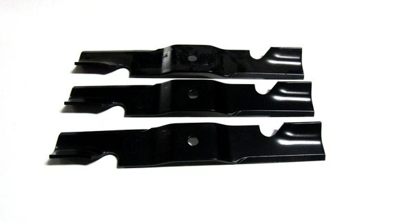 3 USA XHT BLADES FOR BAD BOY  038-4820-00, 038-5350-00 48" DECKS HIGH LIFT