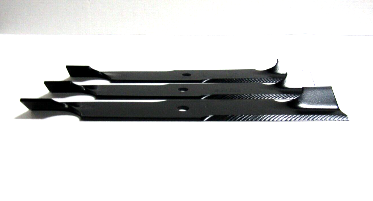 3 DIXIE CHOPPER LAWN MOWER BLADES 50" CUT 30227-H 30227-50 30227-50H 30227-50V