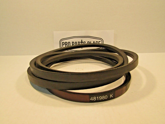 ARAMID OEM SPEC REPL BELT FOR SCAG 481980 SCAG SMST-72 CUTTER 5/8" X 162.1"