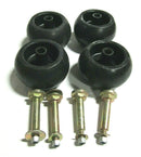 4) New Exmark 103-8415 72-020 wheel kits w/ hardware. Exmark 109-2098 103-7263-1