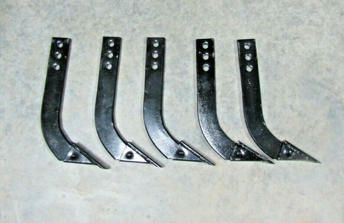 PACK OF 5 16" BOX BLADE SHANK TEETH 3 HOLE 3/4" X 2-1/2" WIDE 5/8" PIN HOLES