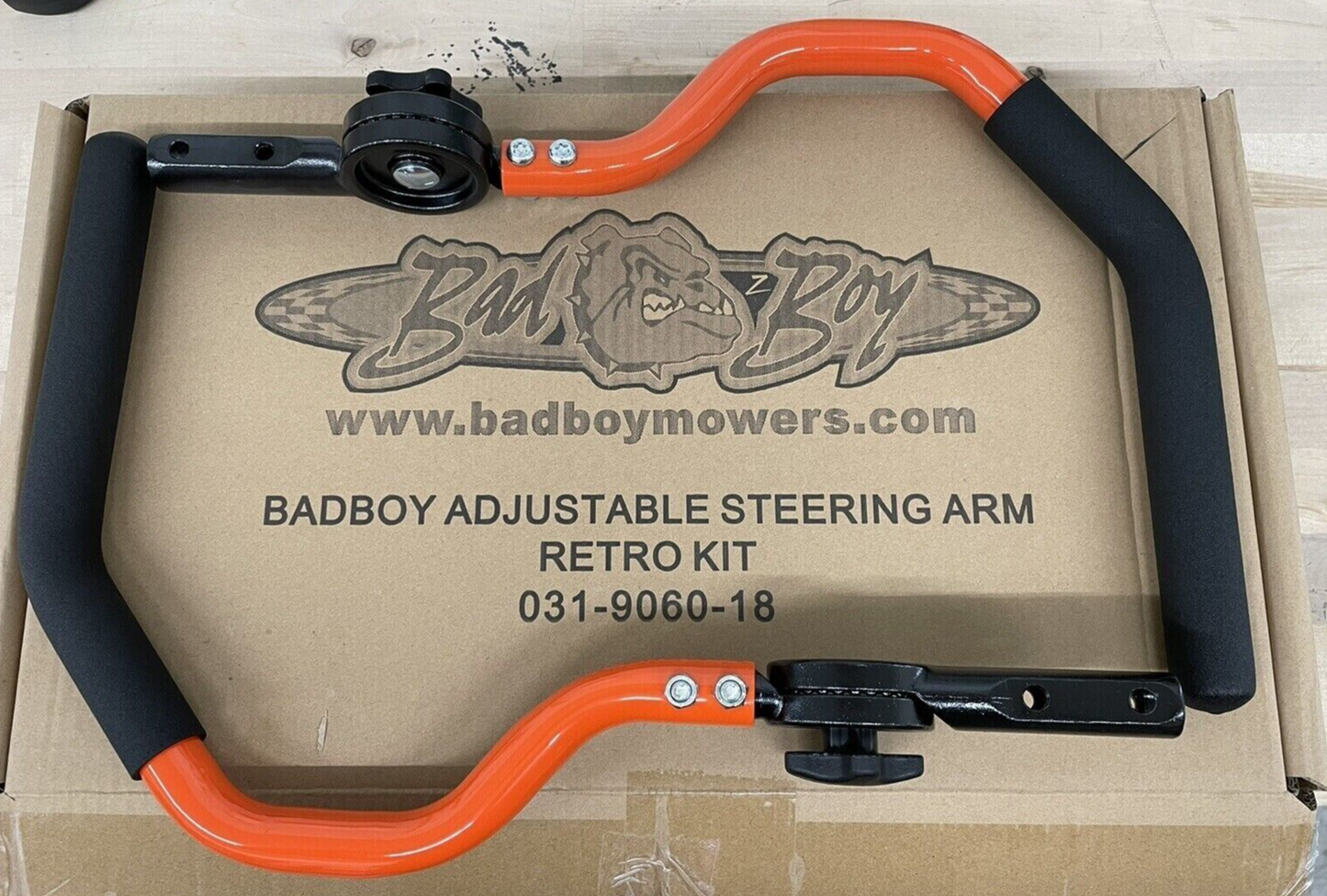 Genuine OEM  Bad Boy 031-9060-18 Adjustable Steering Arm Retro Kit, fits ALL BB