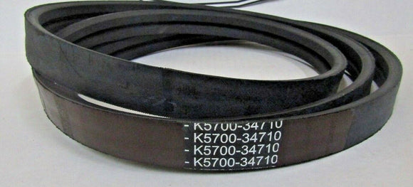 OEM SPEC BELT FOR KUBOTA K5700-34710 K570034710 BX1500 & BX1800 W/ 48" MOWER