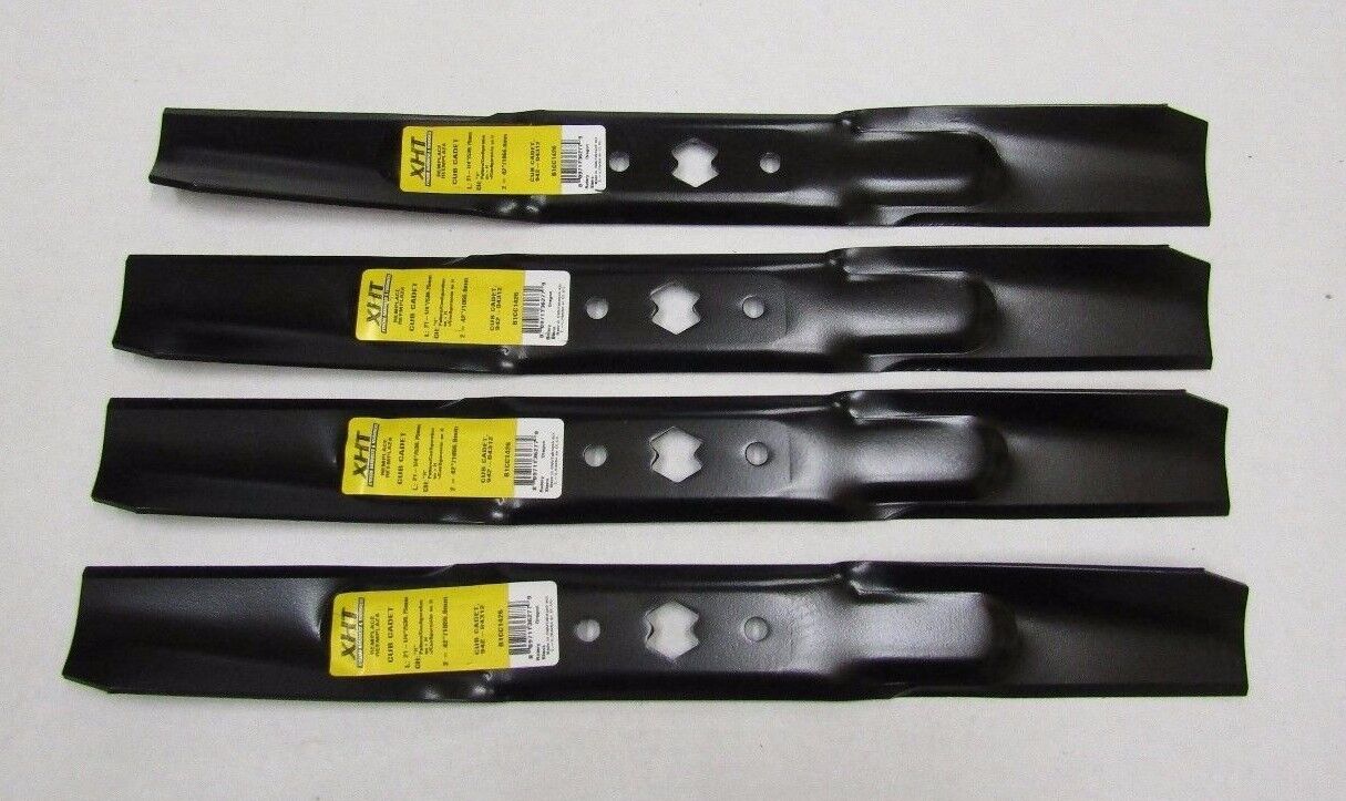 4 USA XHT BLADES CUB CADET MTD 942-0616 742-0616 742-04308 942-04308 942-04312