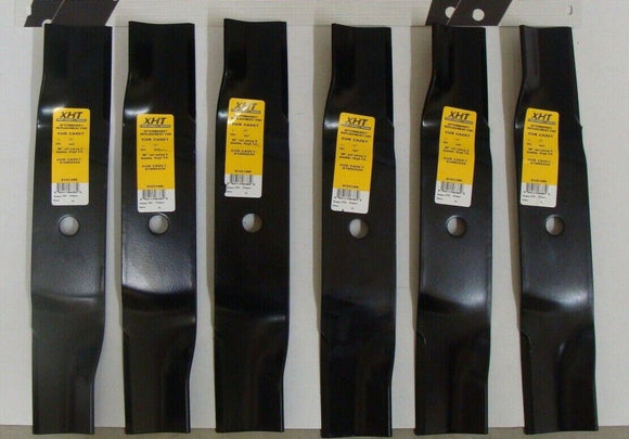 6 USA XHT HD BLADES FOR MTD CUB CADET 02005017 1005336 94204417  942-04417 48"
