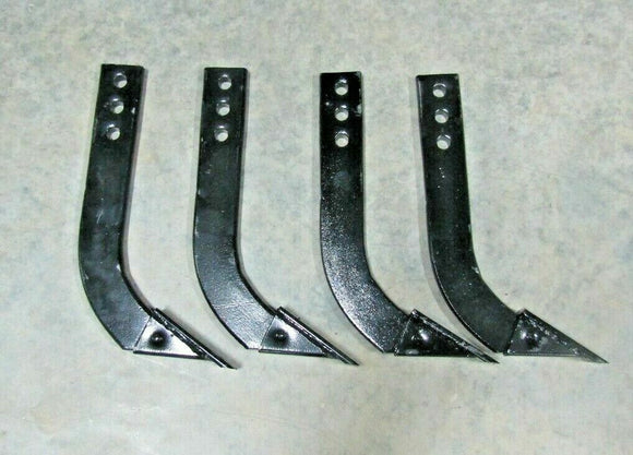 PACK OF 4 16" BOX BLADE SHANK TEETH 3 HOLE 3/4" X 2-1/2" WIDE 5/8" PIN HOLES