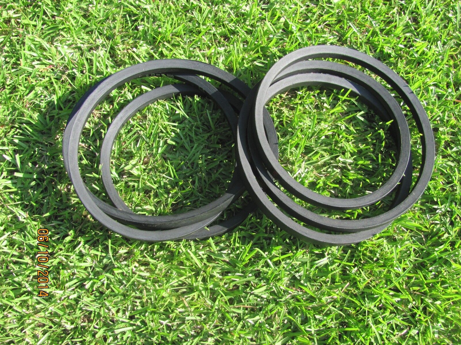 2 REPLACEMENT BELTS FOR SERVIS RHINO BREEZE 72" MOWER RHINO 00775060 775060