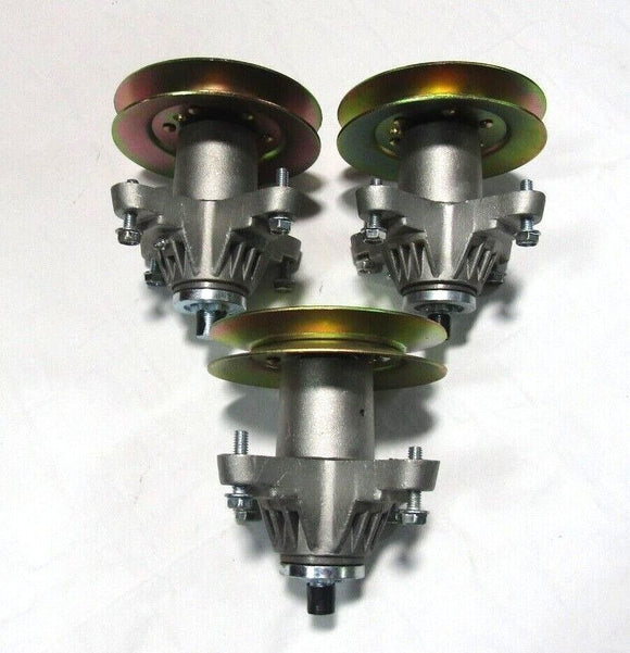 3 Spindles for MTD 918-04126B Cub Cadet Troy-Bilt 50" Deck 918-04125B 618-04126