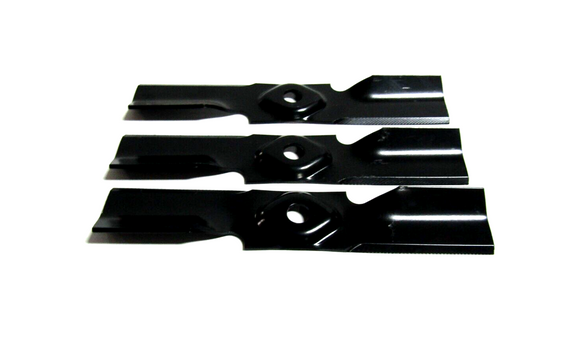 3 USA MADE XHT BLADES EXMARK 103-8251 109-6460 MEDIUM LIFT TRITON 46" DECKS