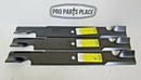 3 USA XHT BLADES FOR BUSHHOG BUSH HOG 50056493 60" & 61" MOWERS CZ2561 M2260-1
