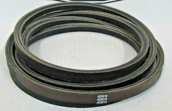 OEM SPEC DECK BELT ENCORE 423018 RAW EDGE LAMINATE MADE WITH KEVLAR CORDS