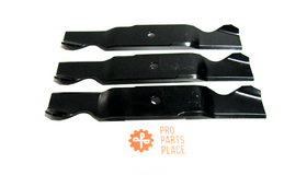 3 USA XHT BLADES FOR MTD CUB CADET 759-3820 759-3857 742-3013-0637 54" CUT 3"WI