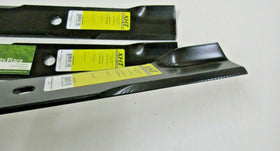 3 REPL XHT USA BLADES EXCEL HUSTLER 784256 784256X 44" CUT SUPER Z SHORT CUT - 0