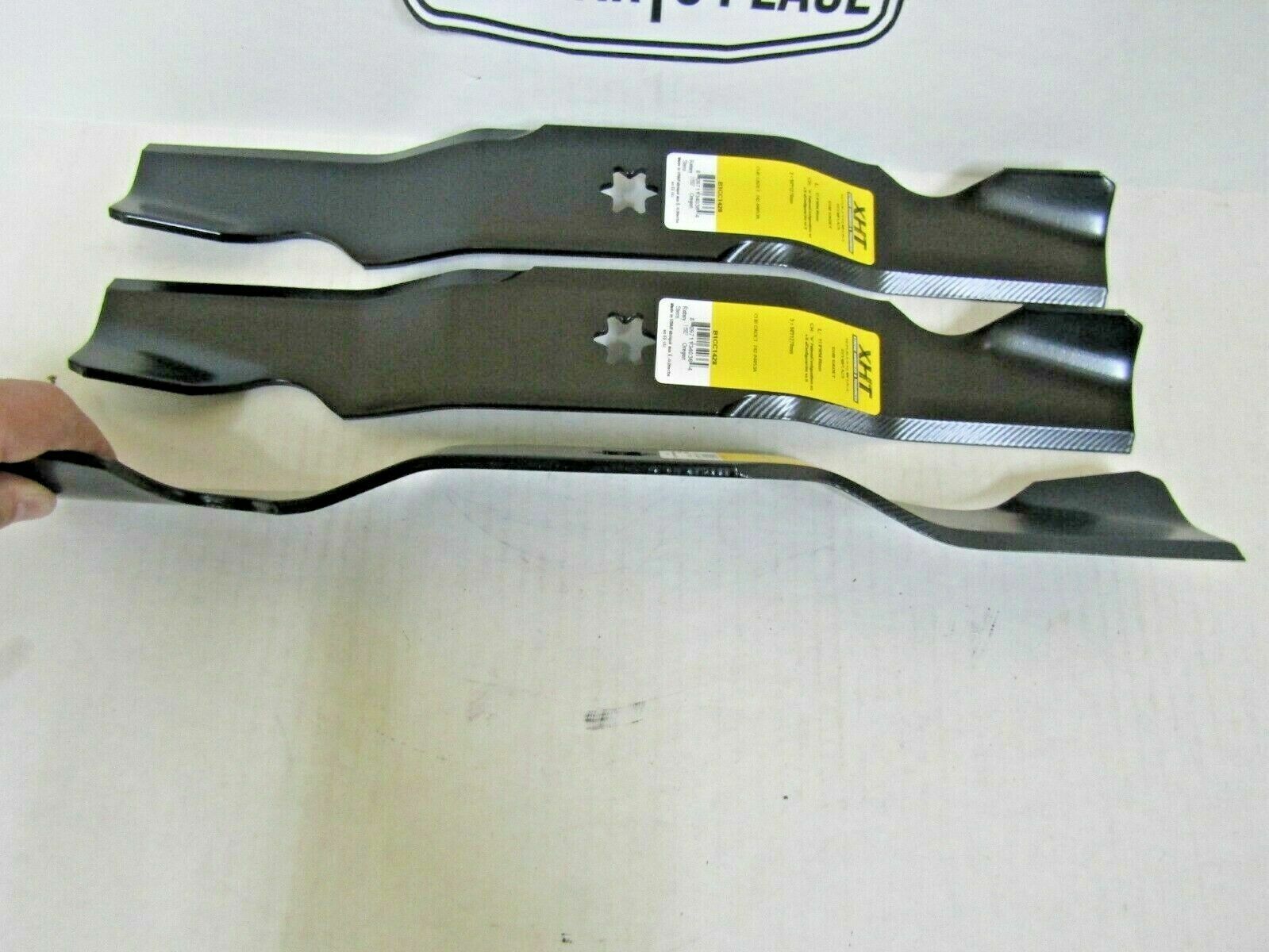 3 USA XHT HD BLADES FOR MTD CUB CADET 942-04053C LTX1050 RZT-22 50" DECKS