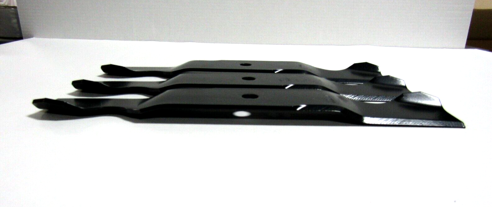 3 USA XHT BLADES FOR MTD CUB CADET 759-3820 759-3857 742-3013-0637 54" CUT 3"WI