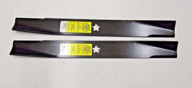 2 USA XHT HEAVY DUTY HL BLADES CRAFTSMAN HUSQVARNA 127843 131323 138498 138971