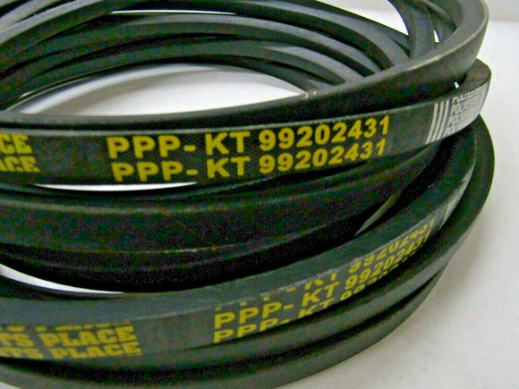 DISC MOWER BELT SET (4) FOR KUBOTA KT99202431 DM2028 DM2032 TAARUP 2600 SERIES