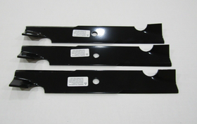 3 OEM BAD BOY blades for 48" MZ & MAGNUM only Bad Boy 038-4826-00 HL Fusion Blad