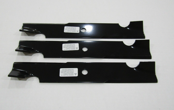 3 OEM BAD BOY blades for 48" MZ & MAGNUM only Bad Boy 038-4826-00 HL Fusion Blad