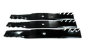 3 USA Predator blades will fit JOHN DEERE GX21380 GY20679 GY20684 GY20686 54"-4
