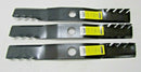 3 USA XHT PREDATOR BLADES KUBOTA K5975-34360 ON RCK72RP-1200Z 72" ZD1211 ZD1511-1
