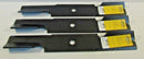 3 REPL XHT HD BLADES TORO 107-3192-03 107319203 SCAG 48110 481706 482461 482877-1