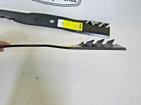 2 USA blades will fit JOHN DEERE M112991 M83459 M84472 AM141040 with 38" decks