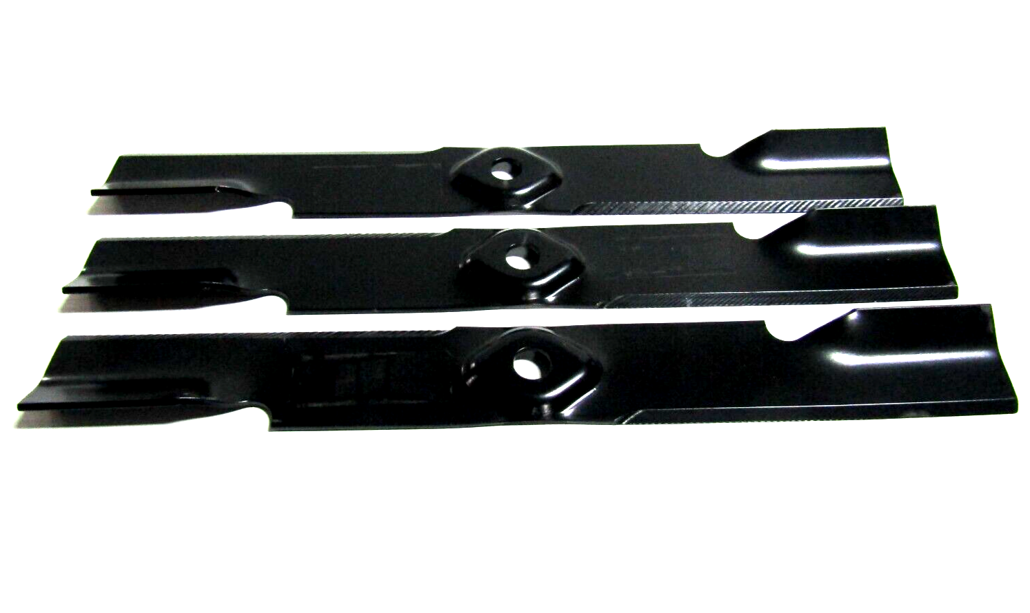 3 USA blades for 72" Lazer Z Triton decks, true replacements for Exmark 103-9624