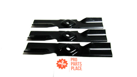 3 USA MADE XHT BLADES EXMARK 103-8251 109-6460 MEDIUM LIFT TRITON 46" DECKS