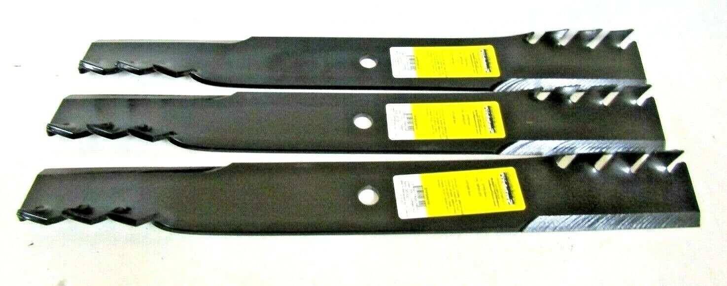 3 USA made xht mulching blades to fit Spartan 438-0002-00 RT & SRT WITH 61" DECK