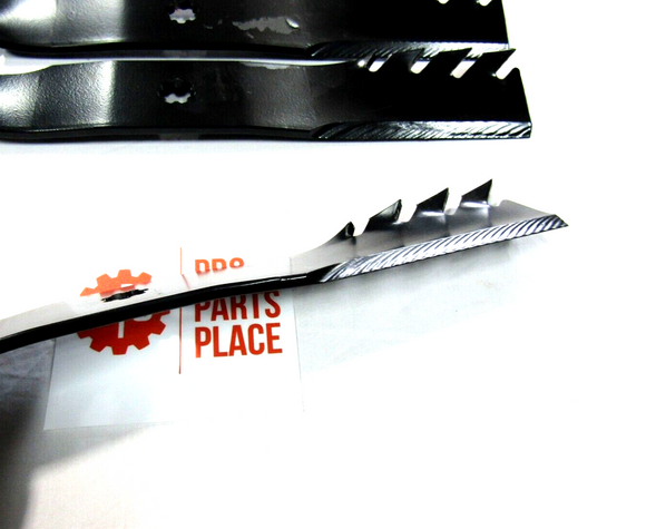 3 USA commercial mulcher blades will fit John Deere 54" D170 LA150 LA175 190C