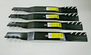 4 USA Blades will fit JOHN DEERE M170642 X330 X350 X354 Z335M Z345M Z345R 42"-1