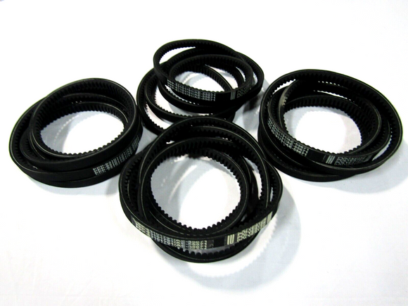 (4) Repl disc mower drive belts set for John Deere AE-55671 AE55671 Gehl 142593