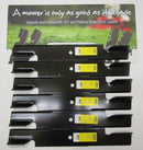 6 USA XHT BLADES FOR SCAG 482881 48111 481708 481712 482787 61" HIGH LIFT NOTCH-1
