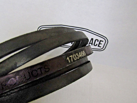OEM SPEC REPL. BELT FOR SIMPLICITY 1703466 1703466SM 1665638 EXACT DIMENSIONS