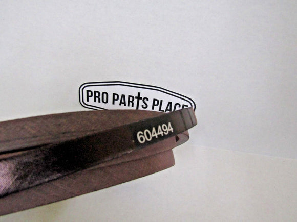 1 REPLACEMENT ARAMID OEM SPEC BELT HUSTLER 604494 60" DECK SIDE DISCHARGE