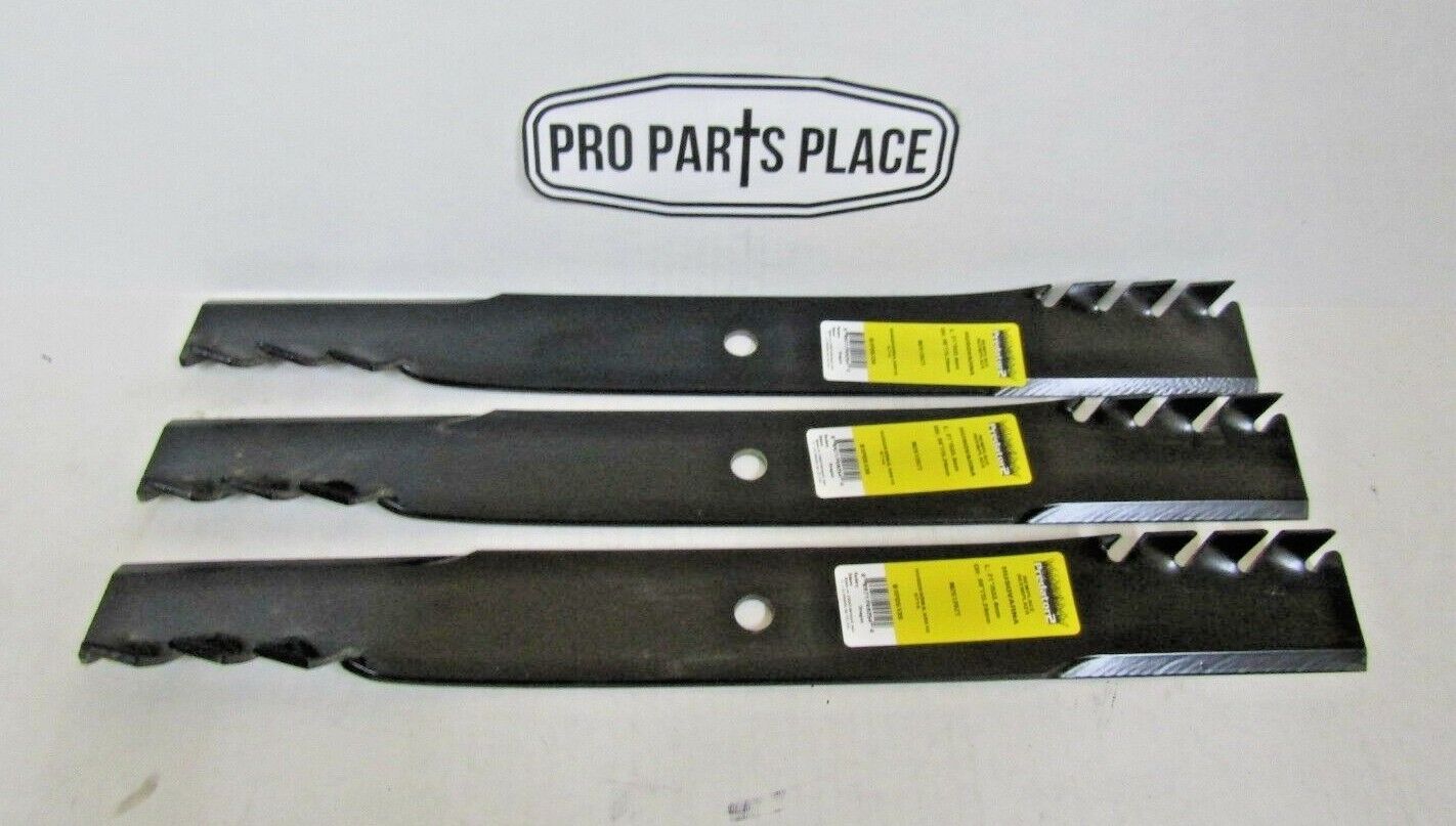 3 USA XHT PREDATOR BLADES HUSQVANRA DIXON 539105714 539105711 60" DECK PZ MODELS