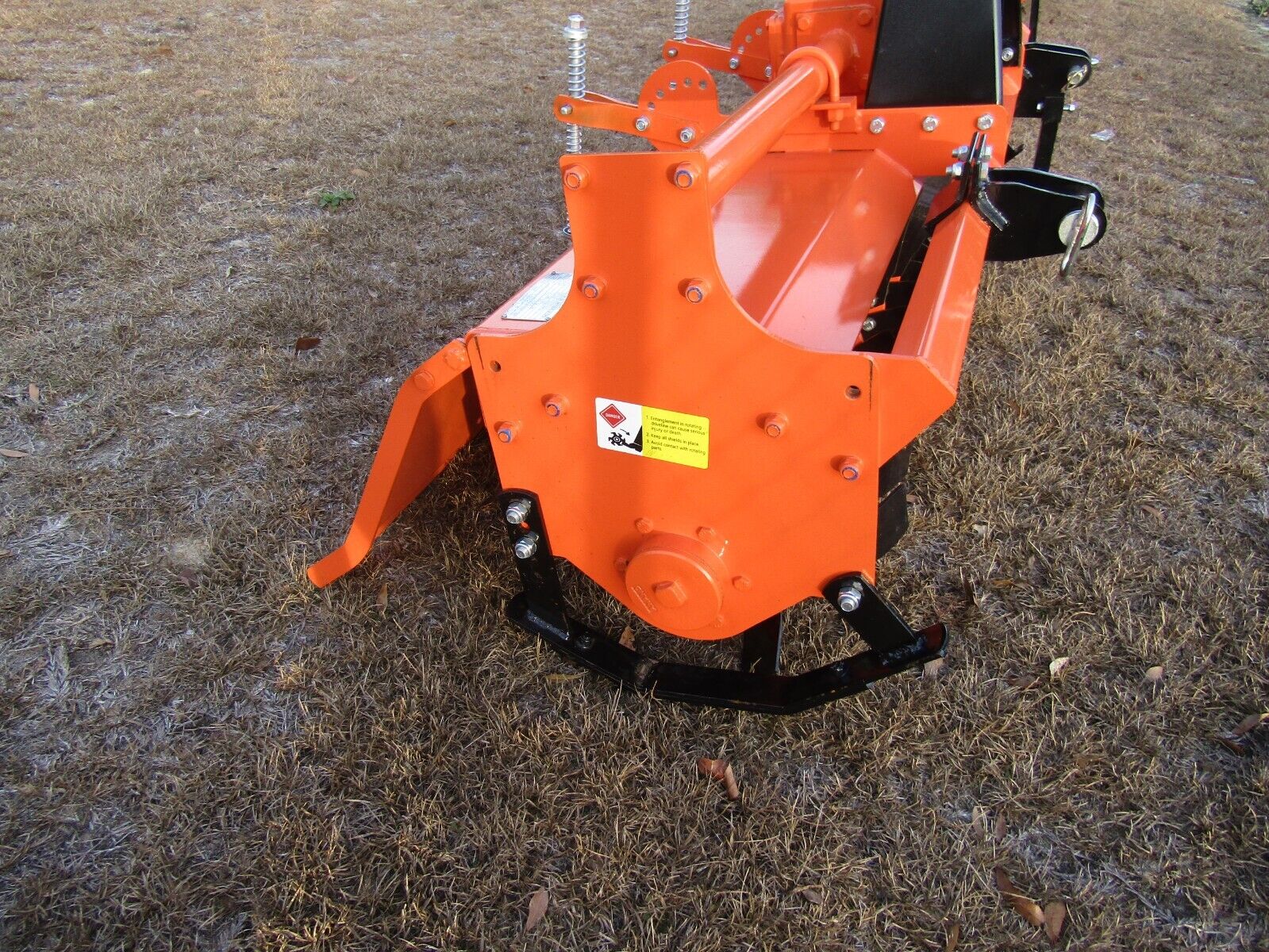 55" Rotary Tiller, HD Gear drive (no chain), slip clutch pto, all welded A-Frame