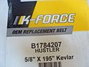 MADE TO EXACT OEM SPEC, ARAMID BELT FOR HUSTLER EXCEL 784207 SUPER Z W/ 72" DECK-2