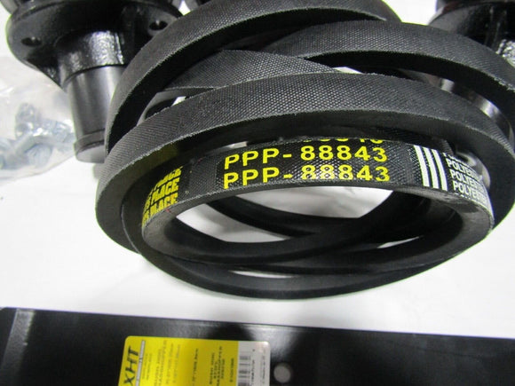 3 USA made 82325 Blades & 1 88843 belt & 3 50051388 Spindles for 6' cut Bush Hog