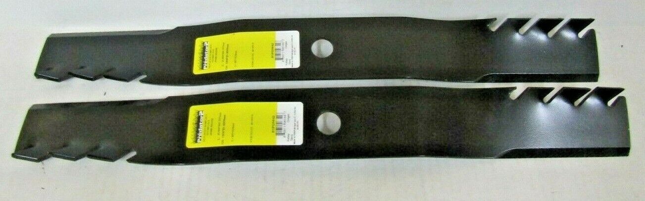 2 USA blades will fit JOHN DEERE M139976 M148613 GT225 GT235 GT245 GX325 42" CUT