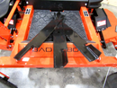 3 OEM BAD BOY blades 60" decks ULTRA HIGH LIFT Bad Boy 038-0012-00 all 60" cuts-1