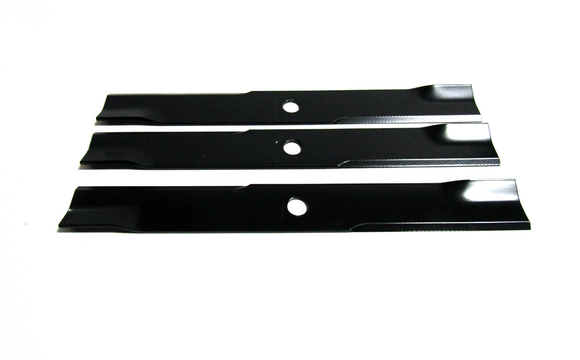 3 USA MADE XHT BLADES EXMARK 103-6388 103-6388-S LOW LIFT IDEAL IF NOT BAGGING