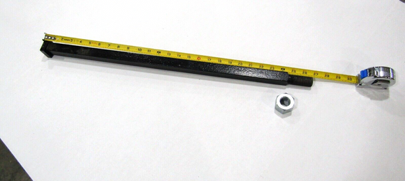 1" X 1" X 26" Disc Harrow Axle  Replacement axle for many brands of disc harrows