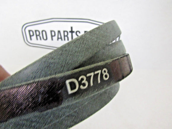 NEW OEM SPEC BELT COUNTRY CLIPPER D3778 BOSS SR1200 PTO TO DECK 52",60",72"