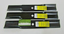 3 USA blades will fit JOHN DEERE SABRE SCOTSS M41967 M127466 46" DECKS 1546GS-1